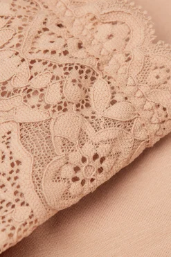 Slip in Pizzo e Cotone