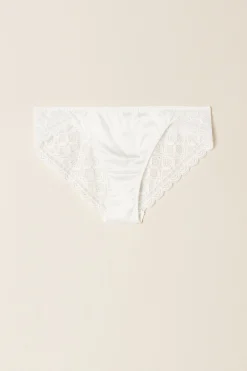 Slip in Seta e Pizzo