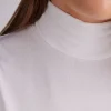 Smanicato a Collo Alto in Micromodal