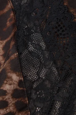 Sottoveste Raso di Viscosa Luxurious Leopard