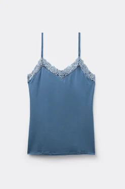 Top in Modal Pretty Flowers