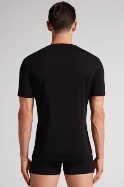 T-shirt in Lana Merino Elasticizzata
