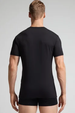 T-shirt in Microfibra