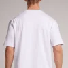 T-shirt Over in Cotone Interlock