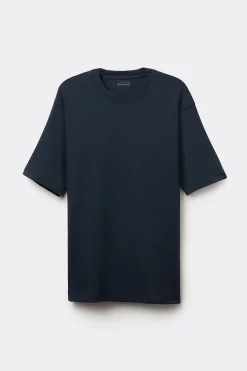 T-shirt Over in Cotone Interlock